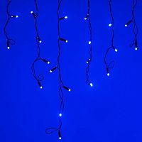 Гирлянда светодиодная декоративная ARD-EDGE-CLASSIC-2400x600-BLACK-88LED-FLASH BLUE (230V, 6W) (ARDCL, IP65) | код 26010 | Arlight