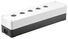 Корпус КП105(6) для кнопок 5(6)мест белый | код. BKP10-6-K01 | IEK