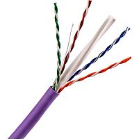 Кабель LANMASTER UTP, 4 пары, кат. 5Е, 350Mhz, нг(А)-HFLTx, 305 м | код LAN-5EUTP-HFLT | LANMASTER