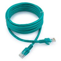 Патч-корд UTP Cablexpert PP12-3M/G кат.5e, 3м, литой, многожильный (зелёный) | код PP12-3M/G | Cablexpert