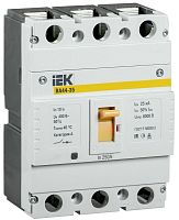 Автоматический выключатель ВА44 35 3Р 200А 25кА | код. SVA4410-3-0200 | IEK 