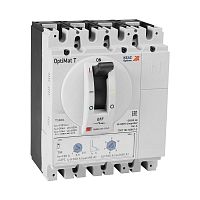 Выключатель автоматический OptiMat T160L TM 160A 3P | код 355731 | КЭАЗ
