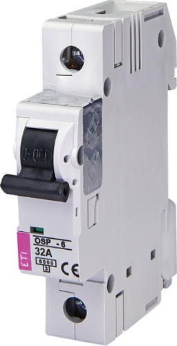 Ограничитель тока OSP-6 32A 1p (6kA) | код 002181035 | ETI