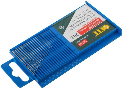 Сверла по металлу HSS полированные ''микро'' набор 20 шт (0.3-1.6 мм) | код 36360 | FIT фото 2 Сверла по металлу HSS полированные ''микро'' набор 20 шт (0.3-1.6 мм) | код 36360 | FIT фото 2