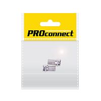 Разъем антенный на кабель, штекер F для кабеля RG-6, (2шт.) (пакет) PROconnect | код 05-4003-6-8 | PROCONNECT