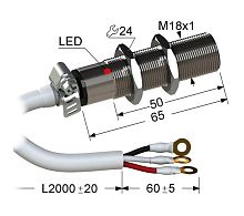 Выключатель бесконтактный PS2A-18M53-5B31-Z (ВБ2А.18М.53.5.3.1.Z) МЕГА-К A8010-T200057299