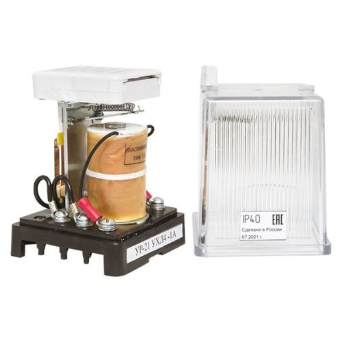 Указательное реле, постоянного тока, ток срабатывания 0,16А, переднее присоединение, исполнение УХЛ4 | код ur21pt0.16app | EKF фото 4