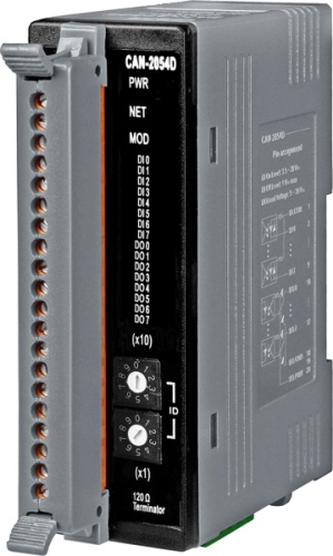 CAN-2054D CR DeviceNet module of 8-channel DI and DO | код 00-06065280 | ICP DAS