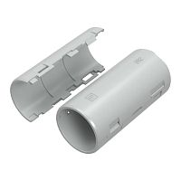 Муфта разборная d32 мм атмосферостойкая серая (5шт/210шт уп/кор) Промрукав | код PR13.0432 | ПРОМРУКАВ