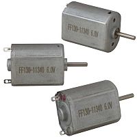 Коллекторный электродвигатель постоянного тока RUICHI FF130-11340, 6 В | код 113029 | Ruichi