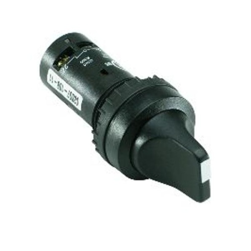 Переключатель C2SS1-10B-20 2-х позиционный черный 2НО (45 градус ов) с фиксацией (черное декор. кольцо) C2SS1-10B-20 | код 1SFA619200R1026 | ABB