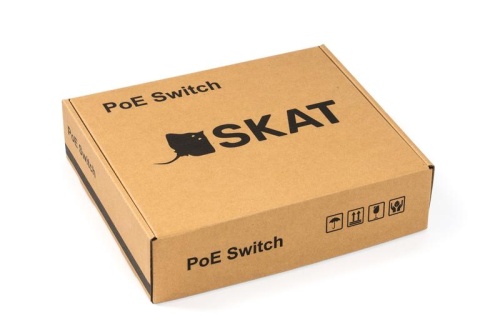 Коммутатор SKAT PoE-4E-2E v.2 PoE Plus 65Вт порты: 4-Ethernet 2-Uplink | код 4071 | Бастион фото 7 Коммутатор SKAT PoE-4E-2E v.2 PoE Plus 65Вт порты: 4-Ethernet 2-Uplink | код 4071 | Бастион фото 7