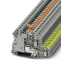 Клемма защитного провода UT 4-PE/MT | код 3070011 | PHOENIX CONTACT