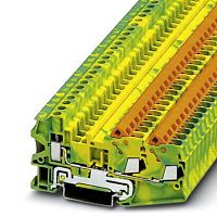 Клемма защитного провода QTCU 2.5-TWIN-PE | код 3050329 | Phoenix Contact