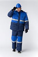 Костюм зимний Профи-Норд (ткань Смесовая,250) полукомбинезон, темно-синий васильковый, 56-58 158-164 | код 87468915 | Факел
