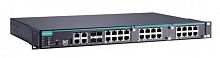 Коммутатор IKS-6728A-8PoE-4GTXSFP-HV-HV-T Modular managed Ethernet switch with 8 10/100BaseT(X) PoE/PoE+ ports, 4 10/100/1000BaseT(X) or 100/1000BaseS | код 00-06100432 | MOXA