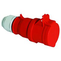 Розетка кабельная 32A, 4p (3P+PE) , 6h, 400V, IP44, Quick-Connect Bals 3142 | код 3142 | Bals