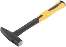 Молоток кованый, фиберглассовая усиленная ручка, Профи 200 гр | код 44322 | FIT