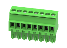MC-RE3.5V03C-0001 Разъём гнездовой MC, шаг 3.5мм,3 конт., зел., шт | код MC-RE3.5V03C-0001 | SUPU