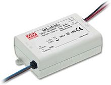Источник питания AC-DC, 35Вт, токовый выход, вход 90…264В AC, выход 350мА/28…100В, изоляция 3750В AC, в кожухе 84х57х29.5мм, -30…+70С | код APC-35-350 | MeanWell