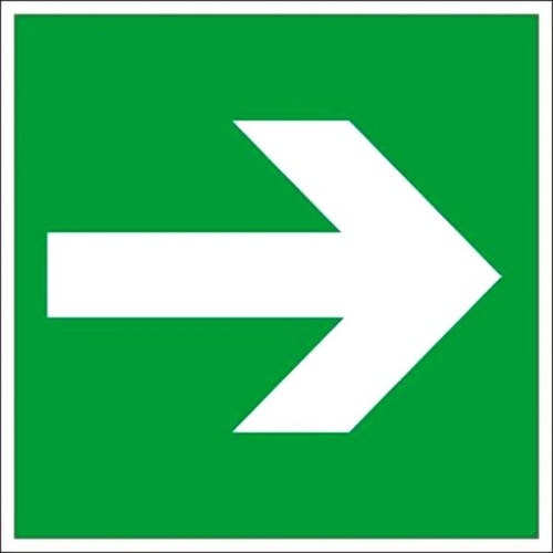 Знак "Направляющая стрелка" 200х200мм PROxima | код an-5-08 | EKF фото 2 Знак "Направляющая стрелка" 200х200мм PROxima | код an-5-08 | EKF фото 2