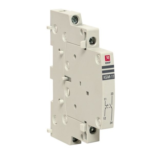 Контакт боковой дополнительный КБМ-11 NO+NC для КМ PROxima | код km-cs-11 | EKF фото 2