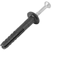 Дюбель-гвоздь полипр. гриб. 6х40 (100 шт) - пакет ECOPLAST | код 153688 | Tech-KREP