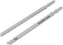 Полотна для лобзика, T301DL, по дереву, HCS, 116 мм, 2 шт. | код 40828М | FIT