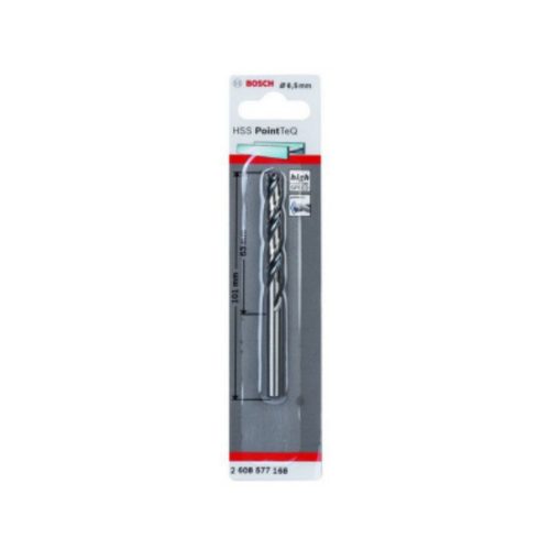 Сверло HSS PointTeQ 6.5mm | код 2608577168 | BOSCH