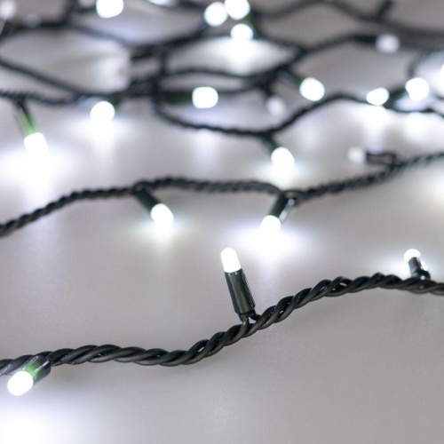 Гирлянда светодиодная декоративная ARD-STRING-PRO-1000-GREEN-100LED-MILK-PULSE White (230V, 7W) (ARDCL, IP65) | код 31664 | Arlight