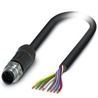 Кабель для датчика / исполнительного элемента SAC-8P-M12MS/10,0-28X OD | код 1407273 | PHOENIX CONTACT