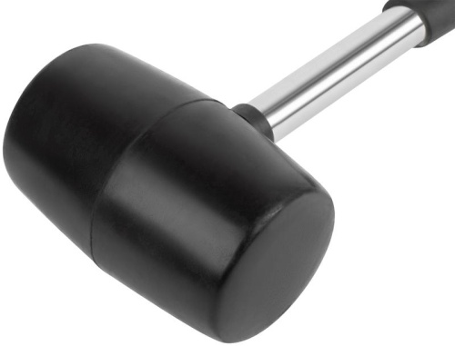 Киянка резиновая, металлическая ручка 55 мм (450 гр) | код 45455 | FIT фото 4
