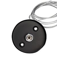 Подвес для 3Ф шинопровода черный 3P PTR S-2m BL JazzWay | код 5063921 | JazzWay