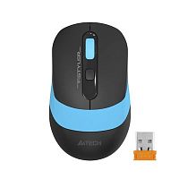 Мышь A4Tech Fstyler FG10 черный/синий оптическая (2000dpi) беспроводная USB (4but) | код 1147565 | A4TECH