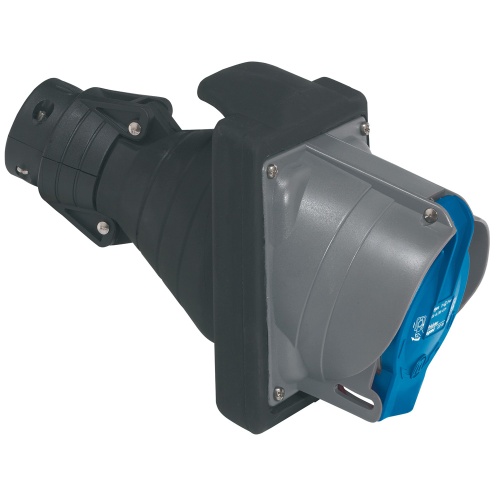 Мобильная розетка Hypra - IP 44/55 - 2К+З - 63 А - пластик/резина | код 053605 | Legrand