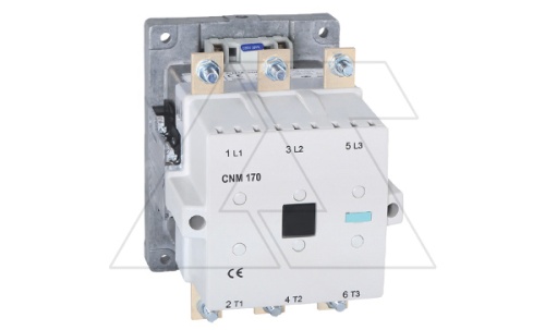 Контактор CNM 170 22 220/230V 50Hz, 3P, 170A/(200A по AC-1), 90kW(400VAC), 220/230VAC, 2NO+2NC | код EAC601701I | Rade Koncar