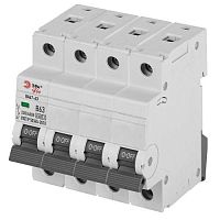 Выключатель автоматический ВА47-63 4P 25А кривая C 4,5кА PRO VA63-4P25C4.5 ЭРА | код Б0059444 | ЭРА