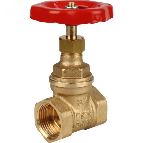 Задвижка клиновая 3/4' ВВ 16 бар латунь | код 156 3/4' | ITAP