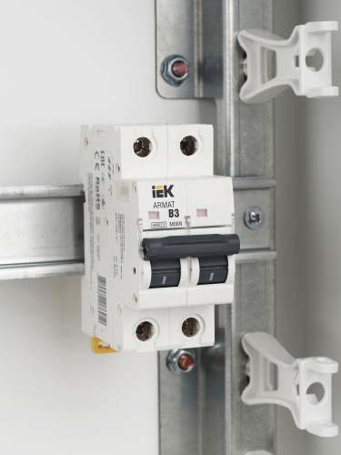 ARMAT Автоматический выключатель M06N 2P B 3А | код AR-M06N-2-B003 | IEK  фото 5