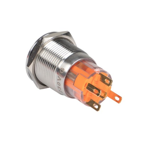 Кнопка S-Pro67 19 мм без фикс, с зеленой подсв, 24В PROxima | код s-pro67-122 | EKF фото 4 Кнопка S-Pro67 19 мм без фикс, с зеленой подсв, 24В PROxima | код s-pro67-122 | EKF фото 4