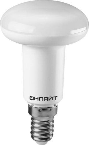 Лампа светодиодная 61 142 OLL-R50-5-230-6.5K-E14 5Вт | Код. 61142 | ОНЛАЙТ