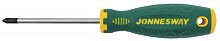 D71Z2100 Отвертка стержневая POZIDRIV® ANTI-SLIP GRIP, PZ2x100 | код D71Z2100 | JONNESWAY