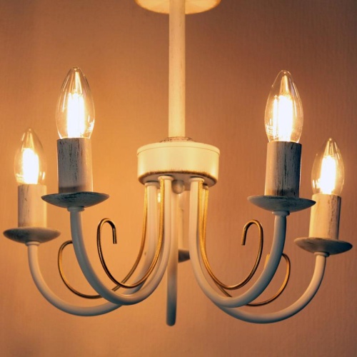 Светильник Рустика 253 бел.патина НСБ 01-5х60-123 Е14 ИУ | код 1005404245 | Элетех фото 5 Светильник Рустика 253 бел.патина НСБ 01-5х60-123 Е14 ИУ | код 1005404245 | Элетех фото 5