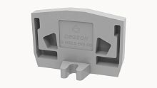 D-WS2.5-END-CO-01P-11-00Z(H), Концевая крышка, для WS2.5-END-CO, серый, шт | код 11060000102 | DEGSON