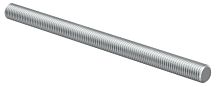 Шпилька резьбовая М10х2000 DIN 975 | код CLW10-TM-10-2-R | IEK