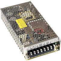 Источник питания AC-DC, 125Вт, вход 88…264В AC, 47…63Гц /248…373В DC, два изолированных выхода 12В/1…7A, 48В/0.2…2.5A, изоляция 3000В AC, в кожухе 199х98х38мм, -20…+70С | код RID-125-1248 | MeanWell