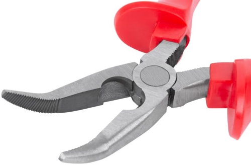 Утконосы "Оптима" 165мм двухцветные обрезиненные ручки полированная сталь КУРС 47559 фото 7