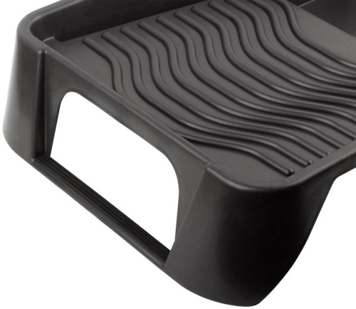 Ванночка для краски 510х370мм педаль для фиксации (для краски до 2.5л) черн. FIT 04019 фото 3