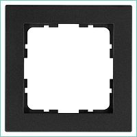 Рамка 1-м G-Classic антрацит Jasmart G1001B