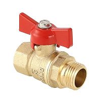 Кран шар. СТАНДАРТ, рукоятка бабочка 3/4", вн.-нар. | код. VT.123.G.05 | VALTEC